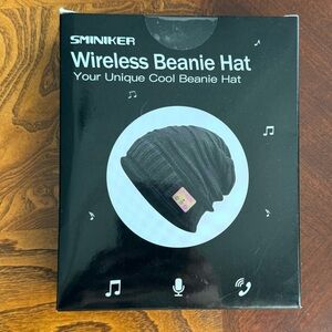 Black Wireless Beanie Hat